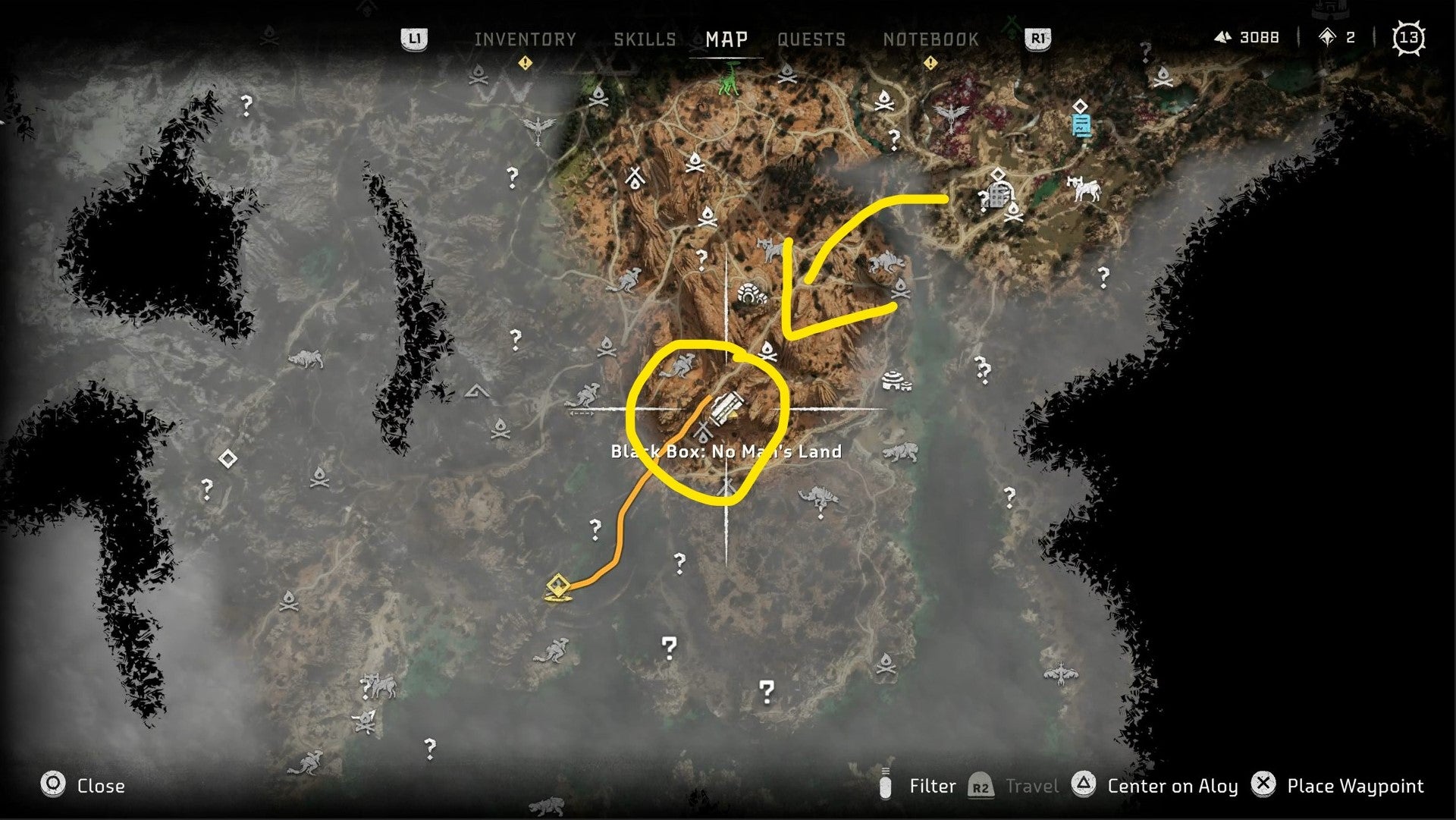 Horizon Forbidden West Black Boxes  What are Unidentified Signals  - 18