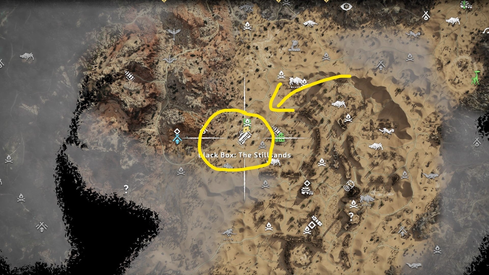 Horizon Forbidden West Black Boxes  What are Unidentified Signals  - 99