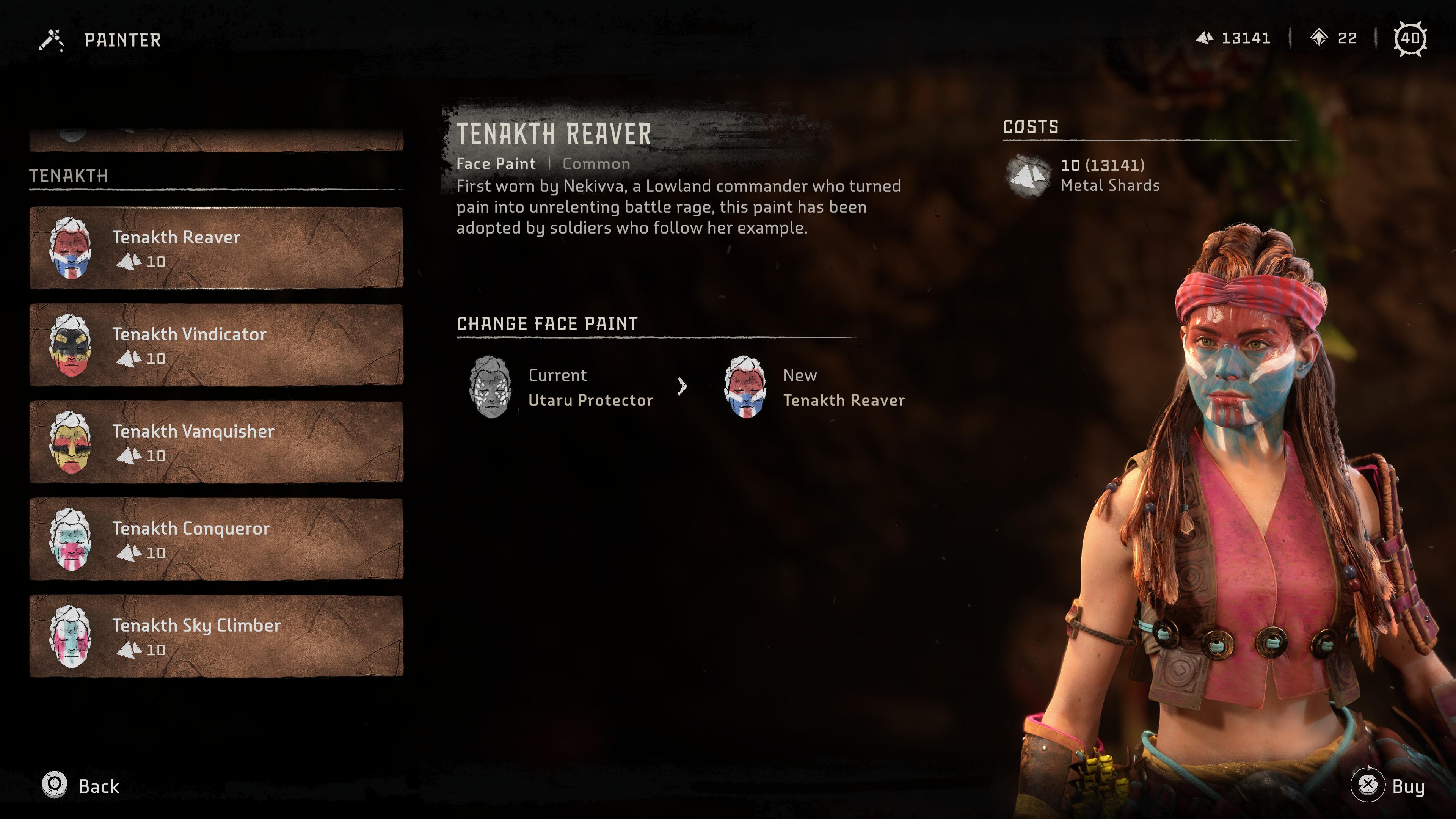 Horizon Forbidden West Face Paint  How to Unlock and Wear Face Paint - 81