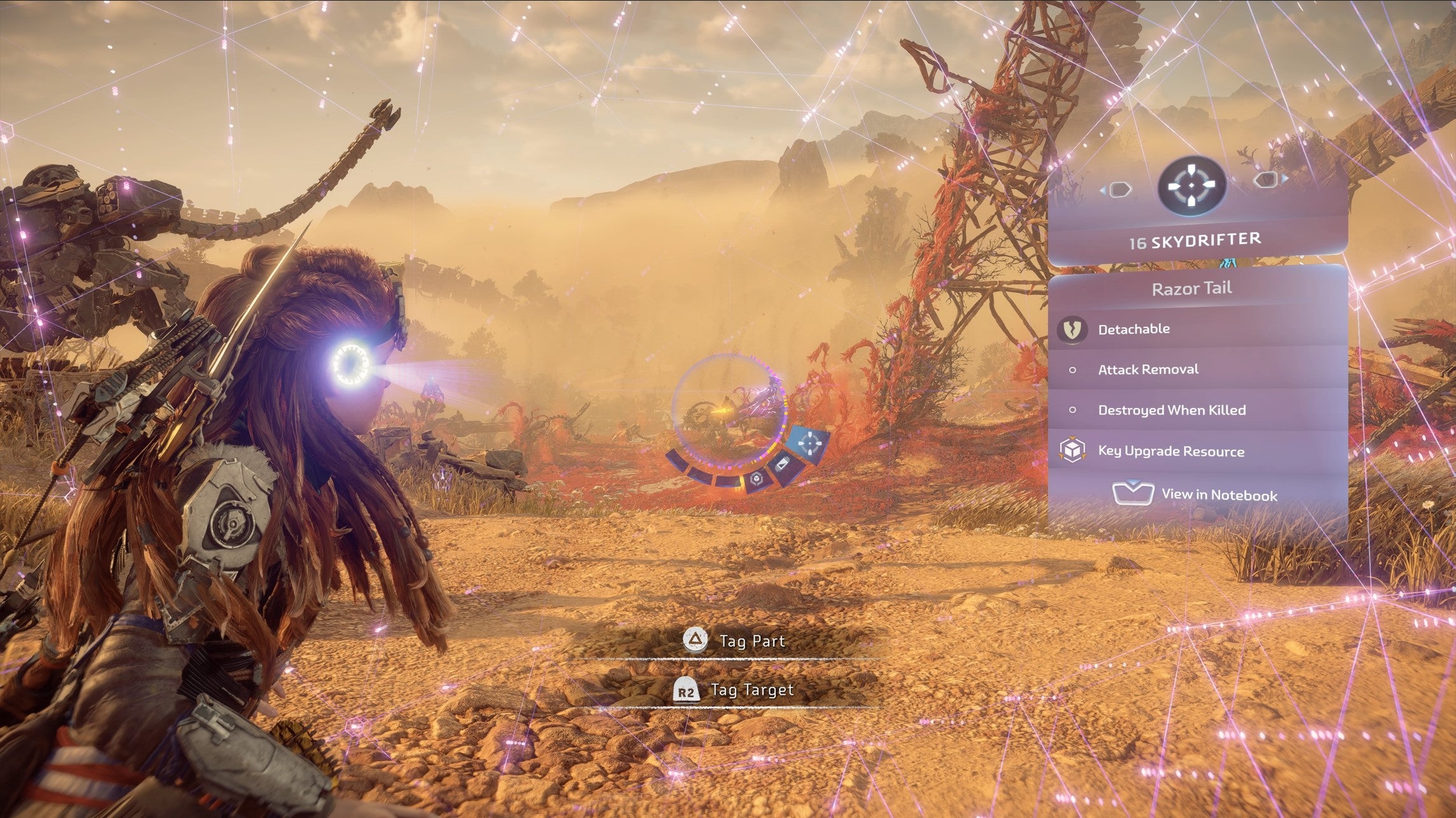Horizon Forbidden West Key Upgrade Materials  Where do I find Burrower Soundshell and other machine parts  - 83