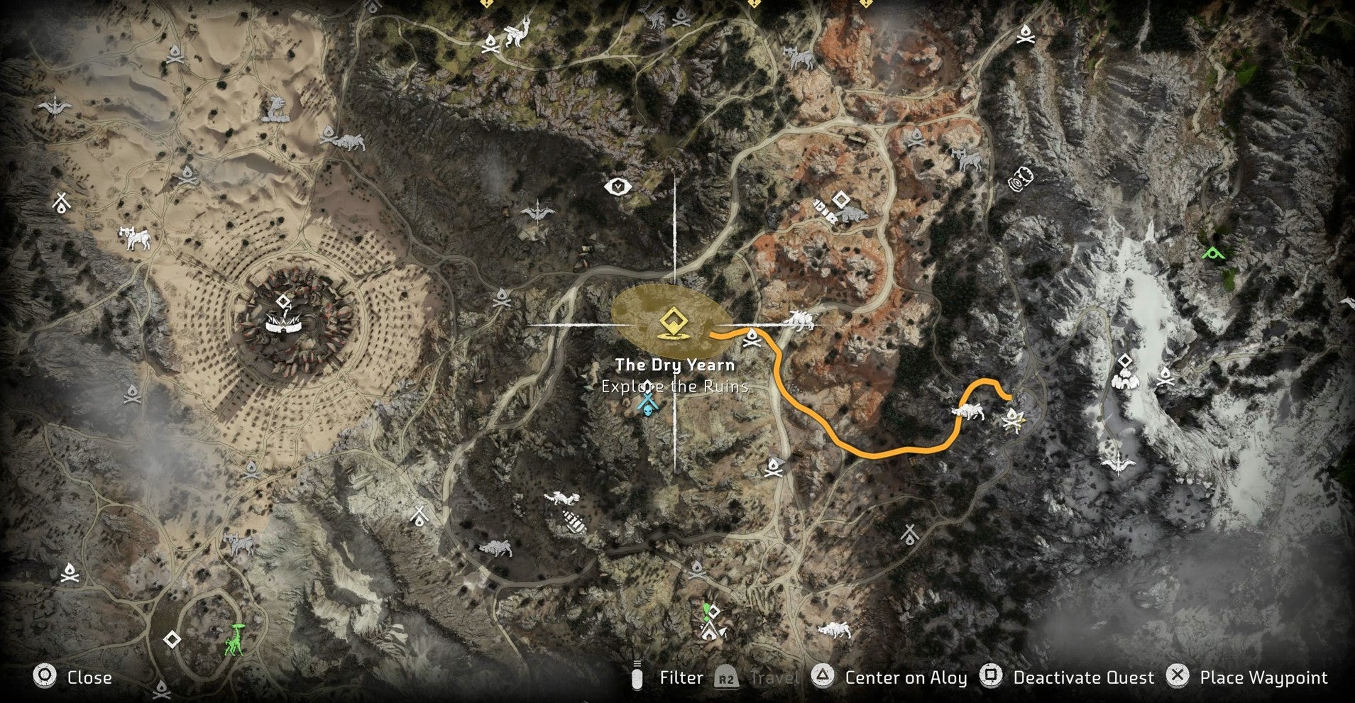 Horizon Forbidden West Relic Ruins  All Relic Ruin Codes and Solutions - 48