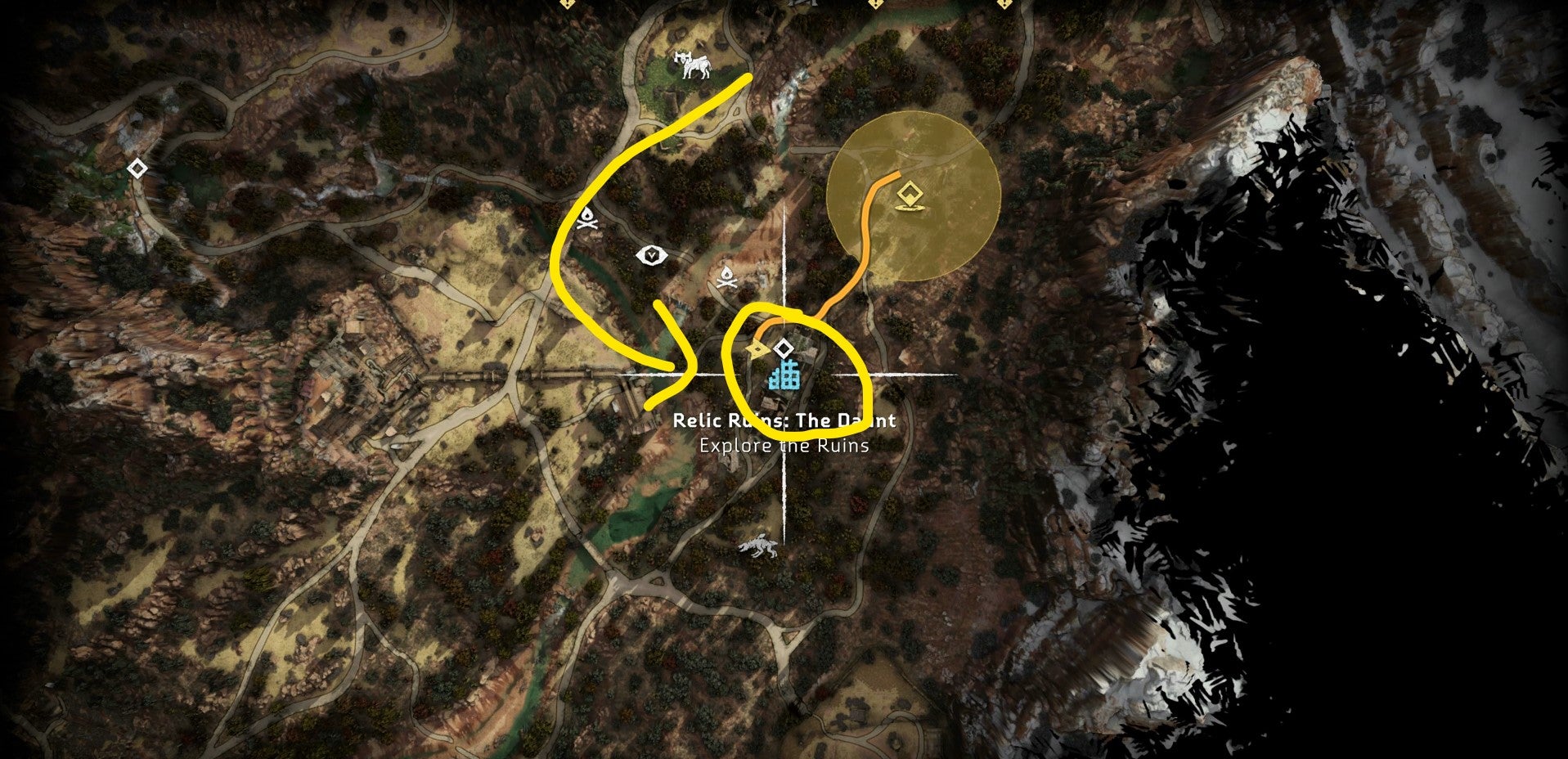 Horizon Forbidden West Relic Ruins  All Relic Ruin Codes and Solutions - 35