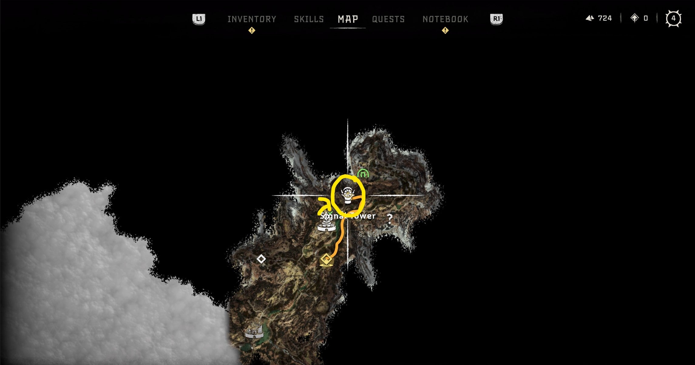 Horizon Forbidden West Lens Locations  Where to Find Signal Towers - 69
