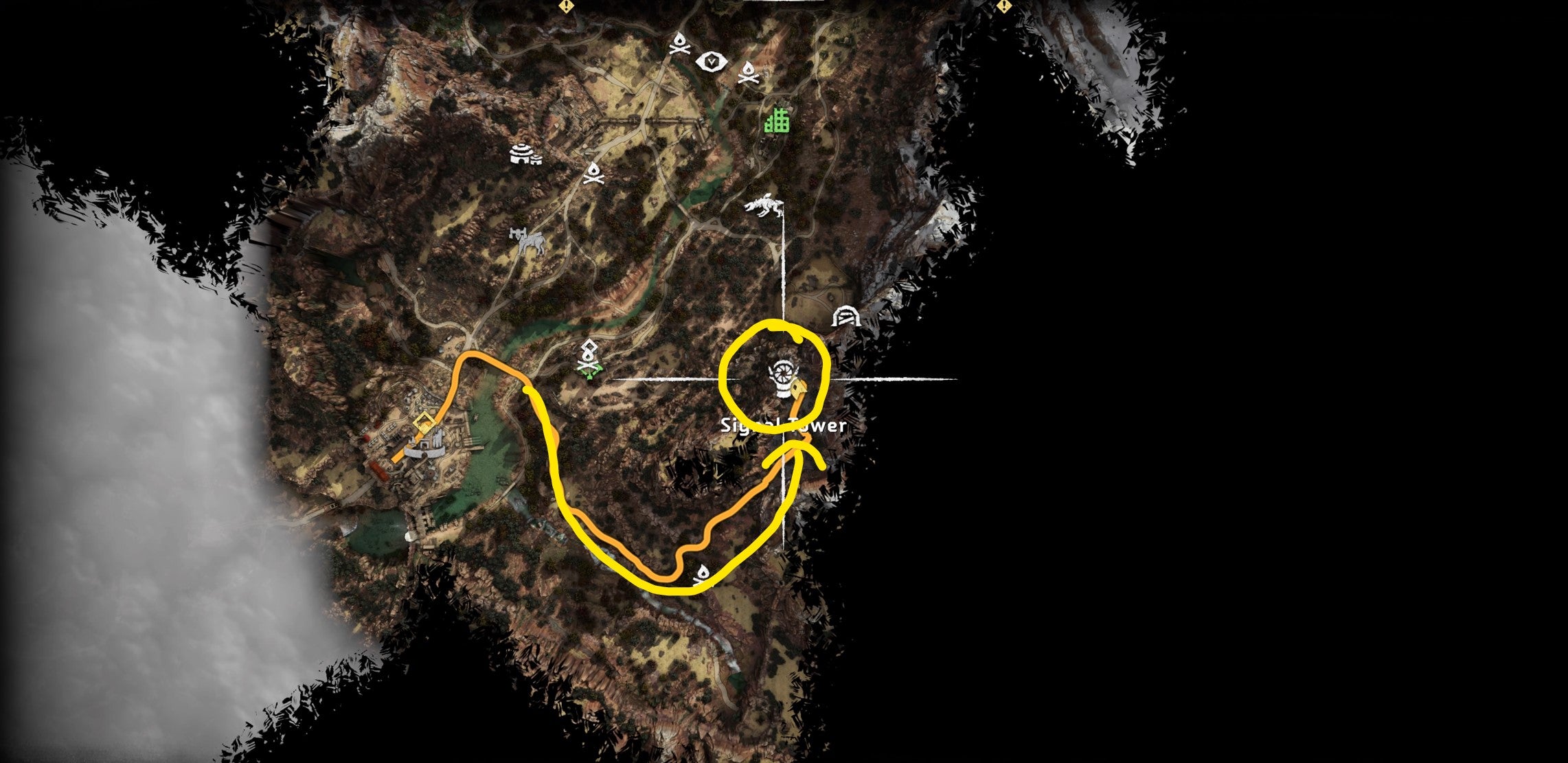 Horizon Forbidden West Lens Locations  Where to Find Signal Towers - 8