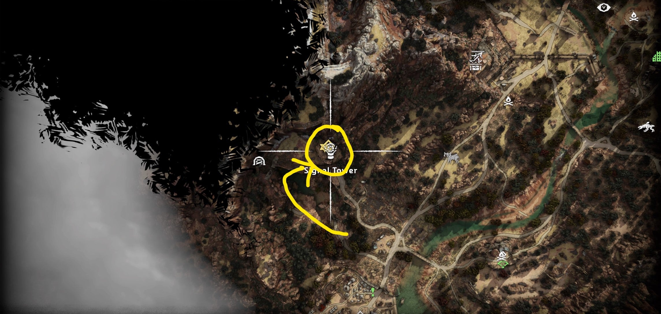 Horizon Forbidden West Lens Locations  Where to Find Signal Towers - 60