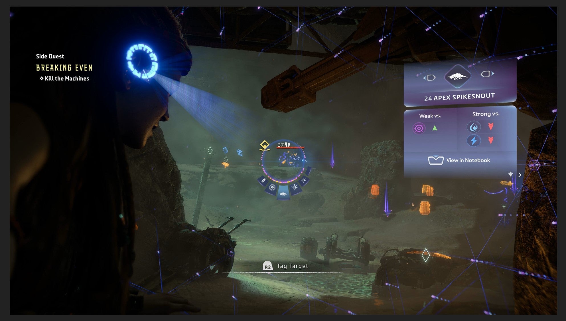 Horizon Forbidden West Breaking Even  What is the Spinebreak Code  - 23