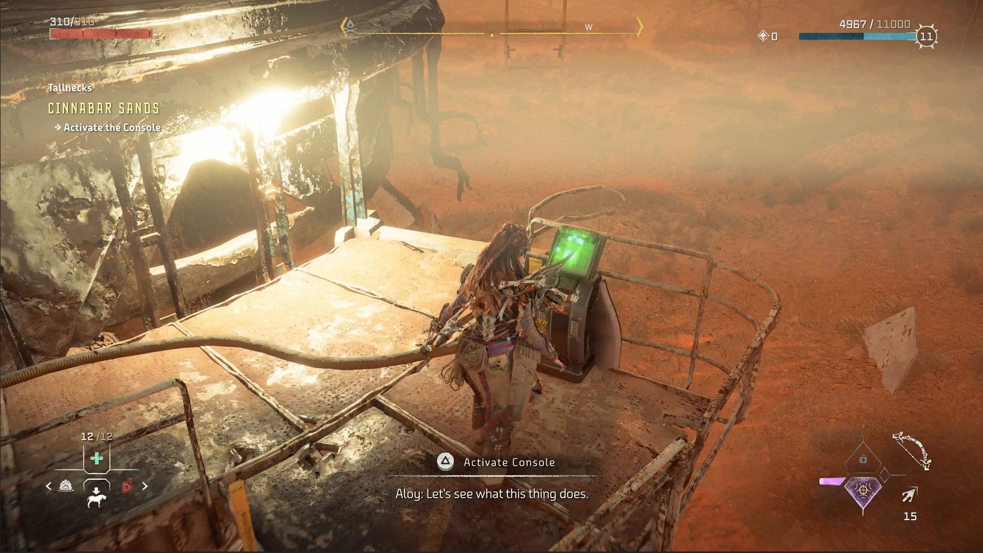 Horizon Forbidden West Tallnecks  How to Climb Tallnecks and Remove Map Fog - 16