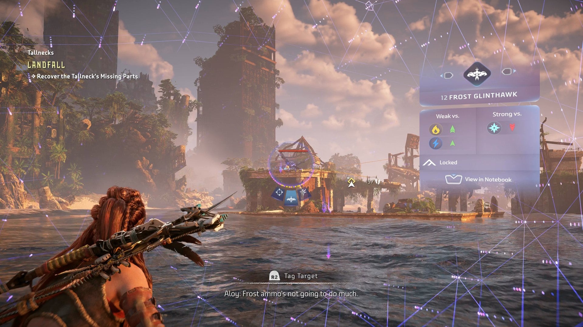Horizon Forbidden West Tallnecks  How to Climb Tallnecks and Remove Map Fog - 18