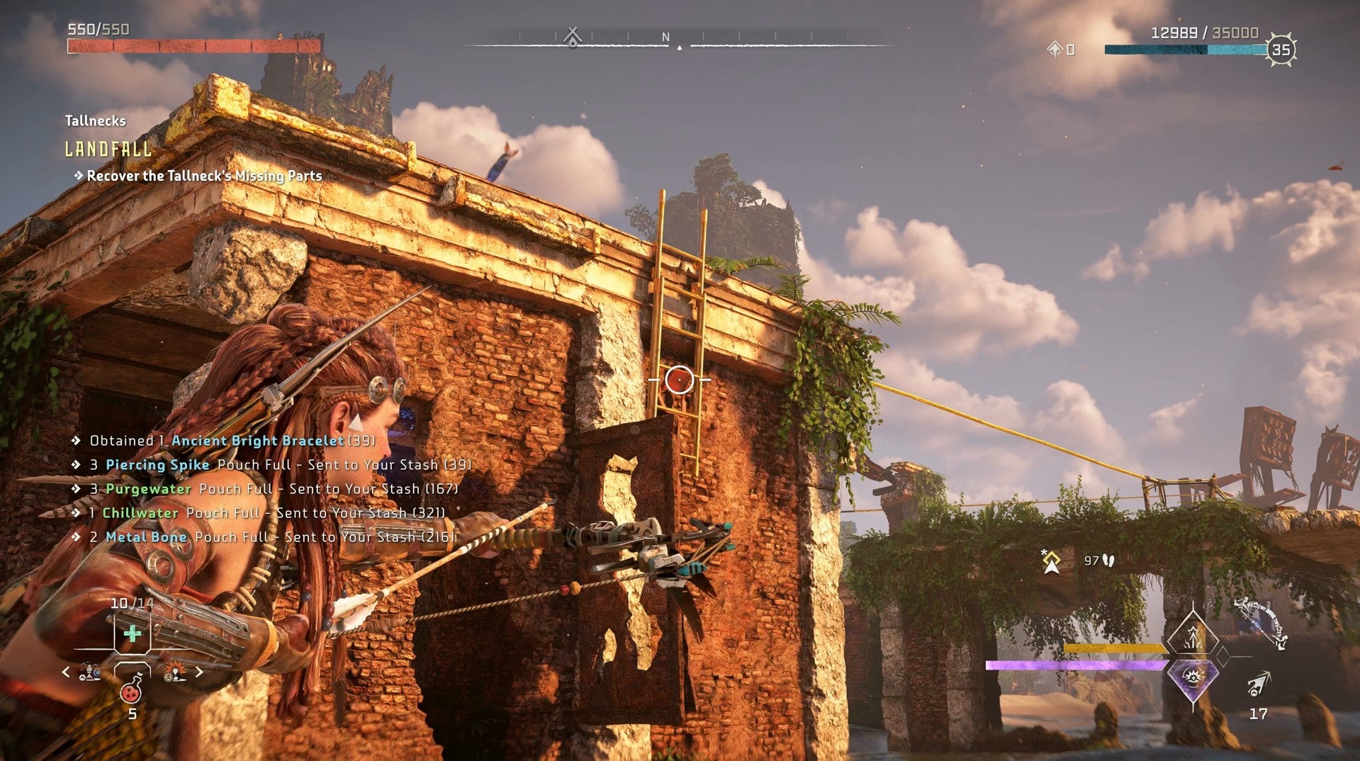 Horizon Forbidden West Tallnecks  How to Climb Tallnecks and Remove Map Fog - 32