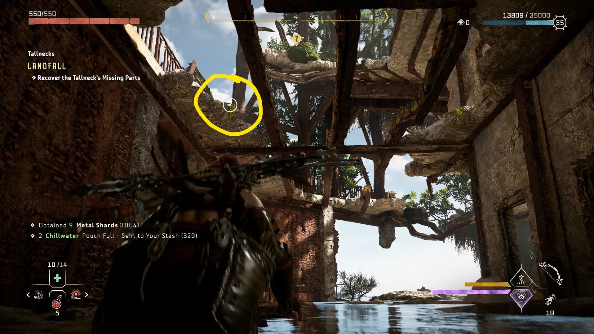 Horizon Forbidden West Tallnecks  How to Climb Tallnecks and Remove Map Fog - 96