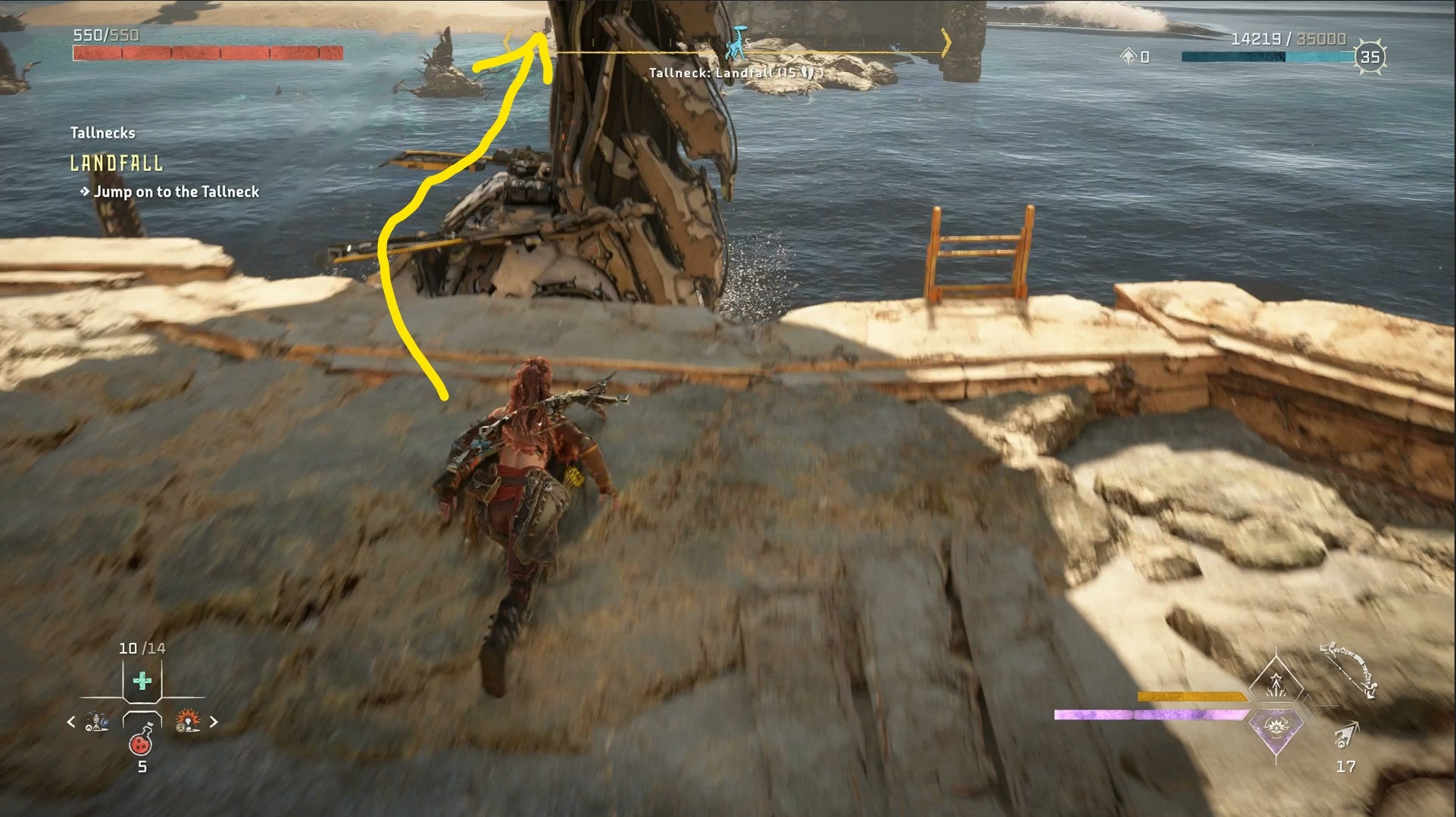 Horizon Forbidden West Tallnecks  How to Climb Tallnecks and Remove Map Fog - 28