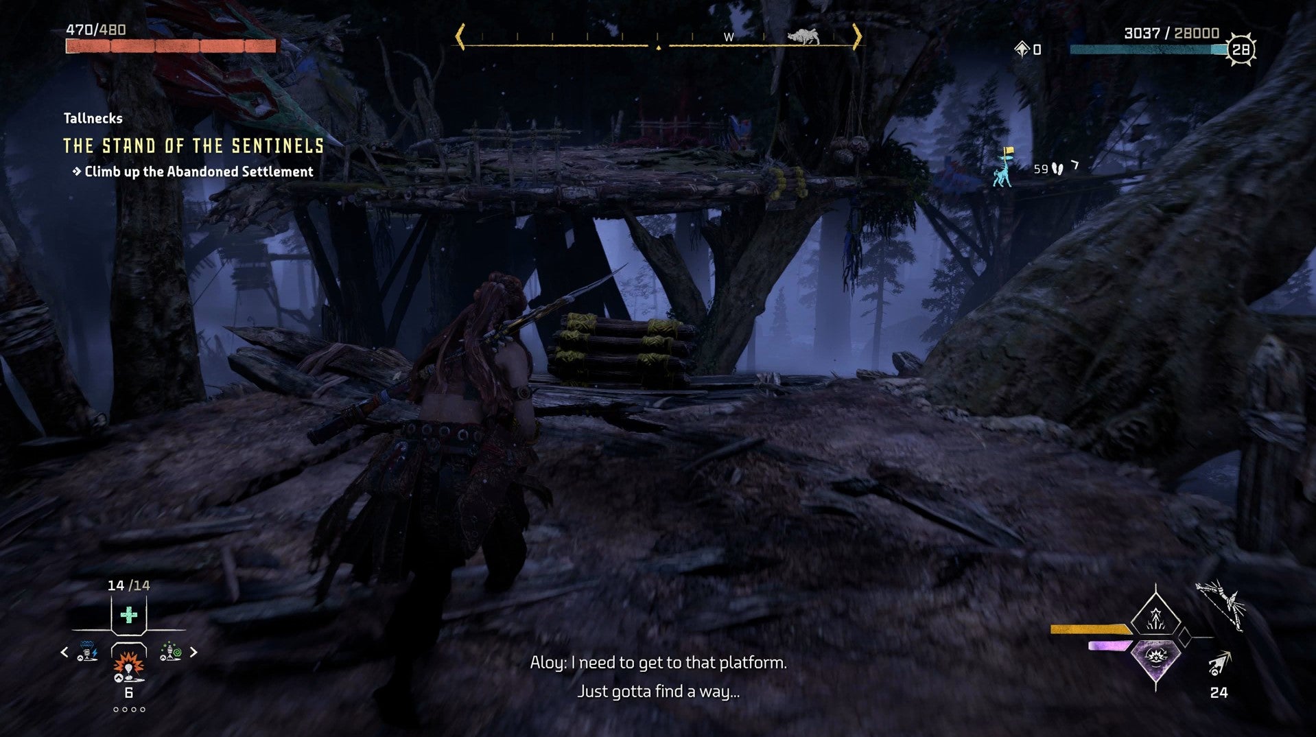 Horizon Forbidden West Tallnecks  How to Climb Tallnecks and Remove Map Fog - 72