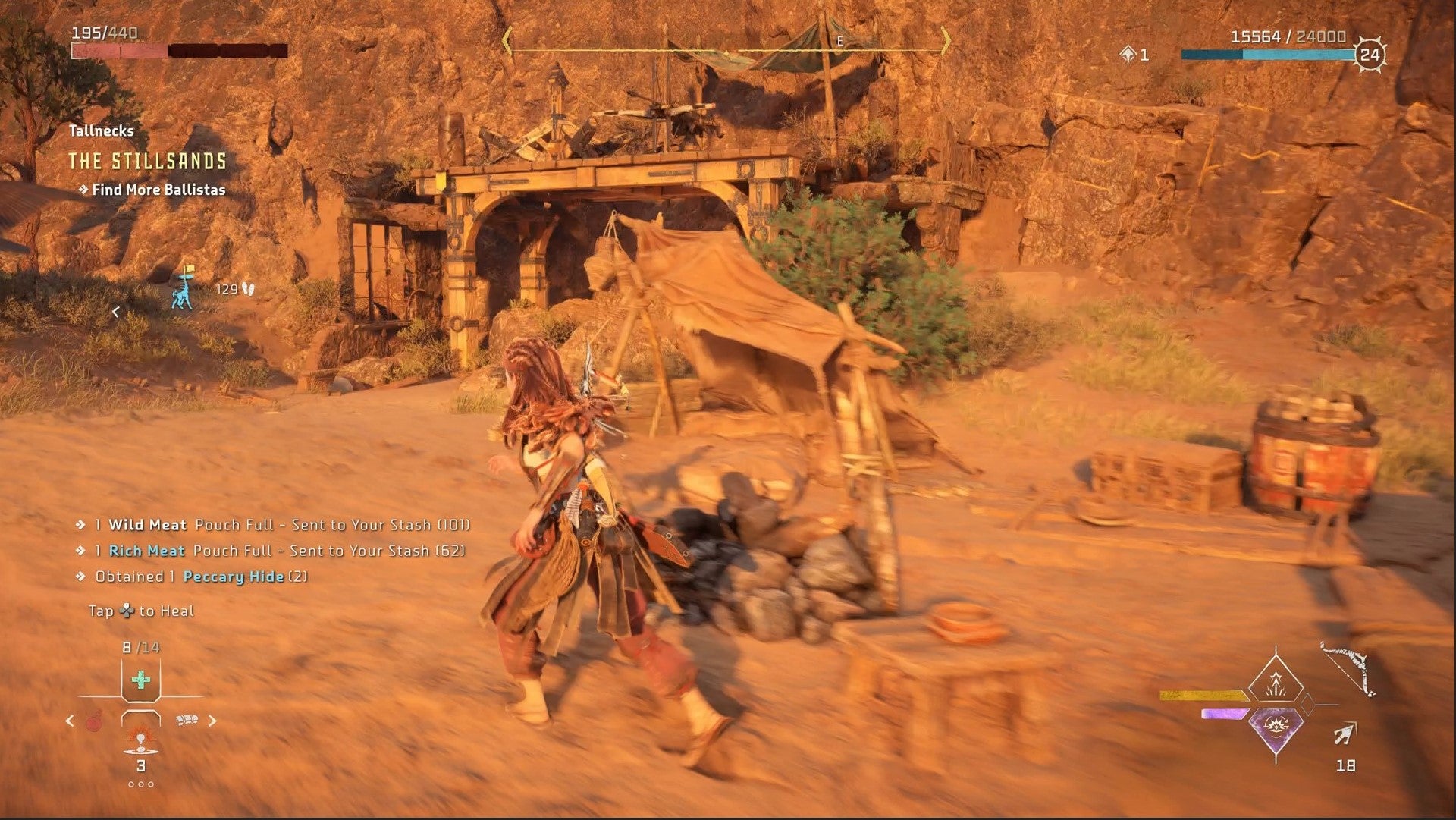 Horizon Forbidden West Tallnecks  How to Climb Tallnecks and Remove Map Fog - 22