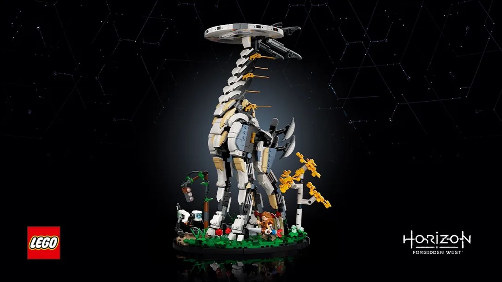 Image for Horizon Forbidden West's Tallneck is getting the LEGO treatment