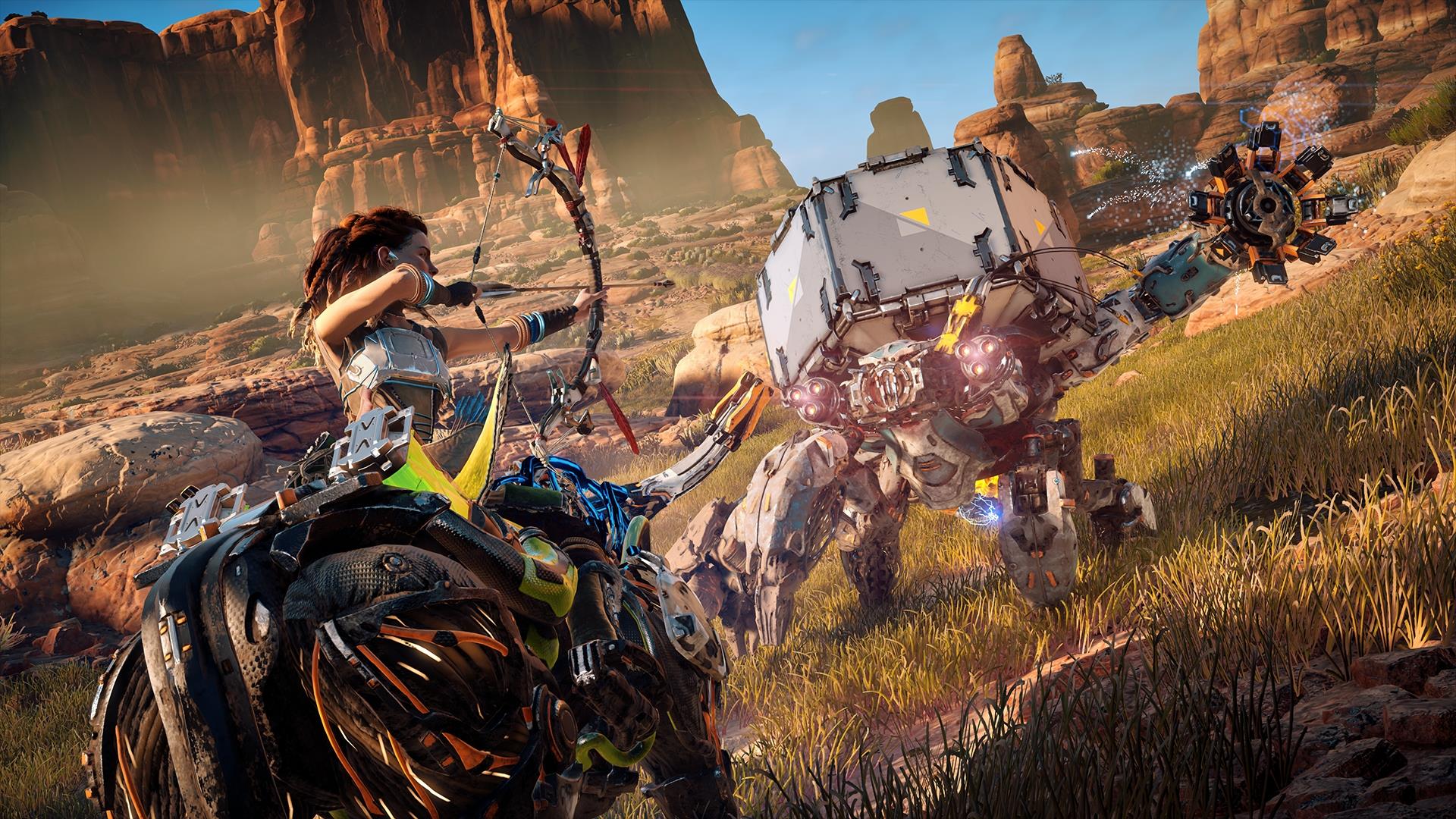 Image for Horizon Zero Dawn Guide: How to Override Machines and Ride Mounts