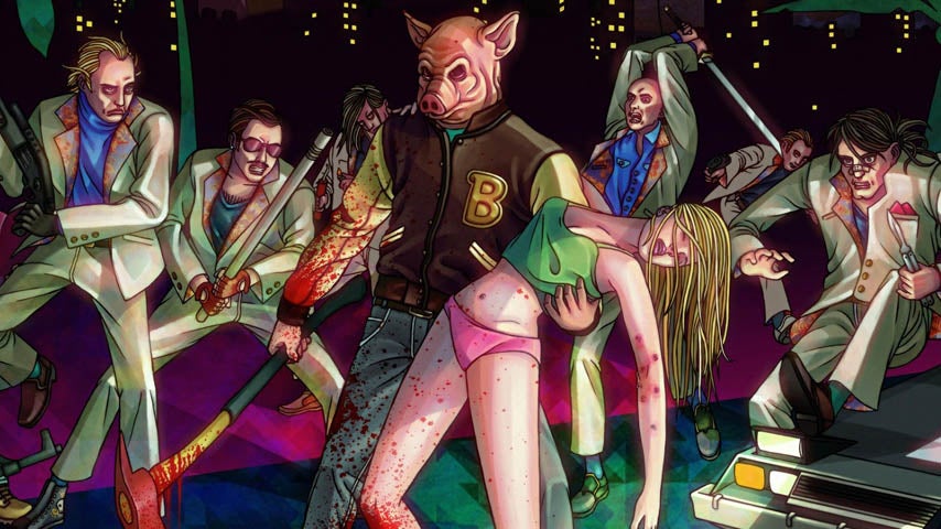 Image for If you own Hotline Miami on PS3 or Vita, you'll also have it on PS4 next week