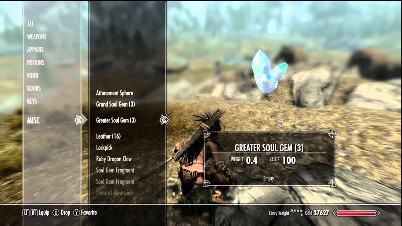 Image for Skyrim soul gems - How to fill Soul Gems and where to find them