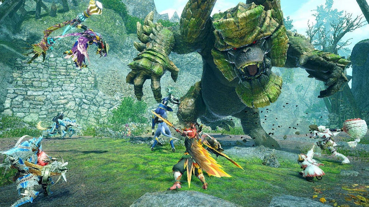 How to start the Monster Hunter Rise Sunbreak DLC and access the Elgado Hub - 81