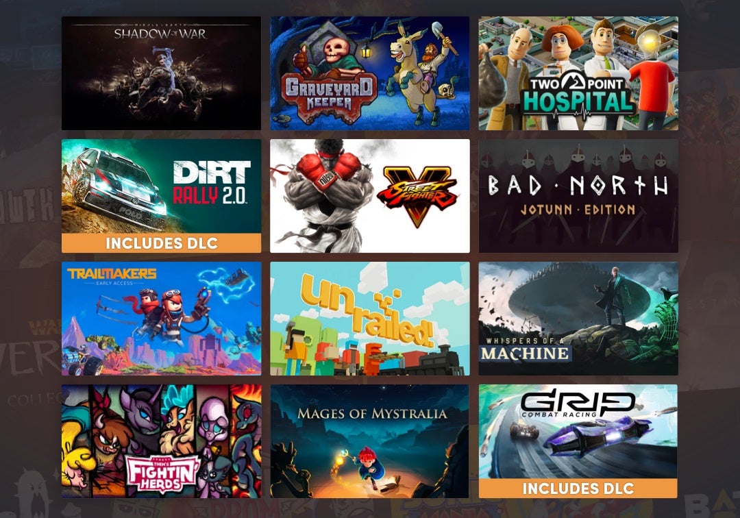 Image for Latest Humble Choice bundle features Two Point Hospital, Street Fighter, Shadow of War and more