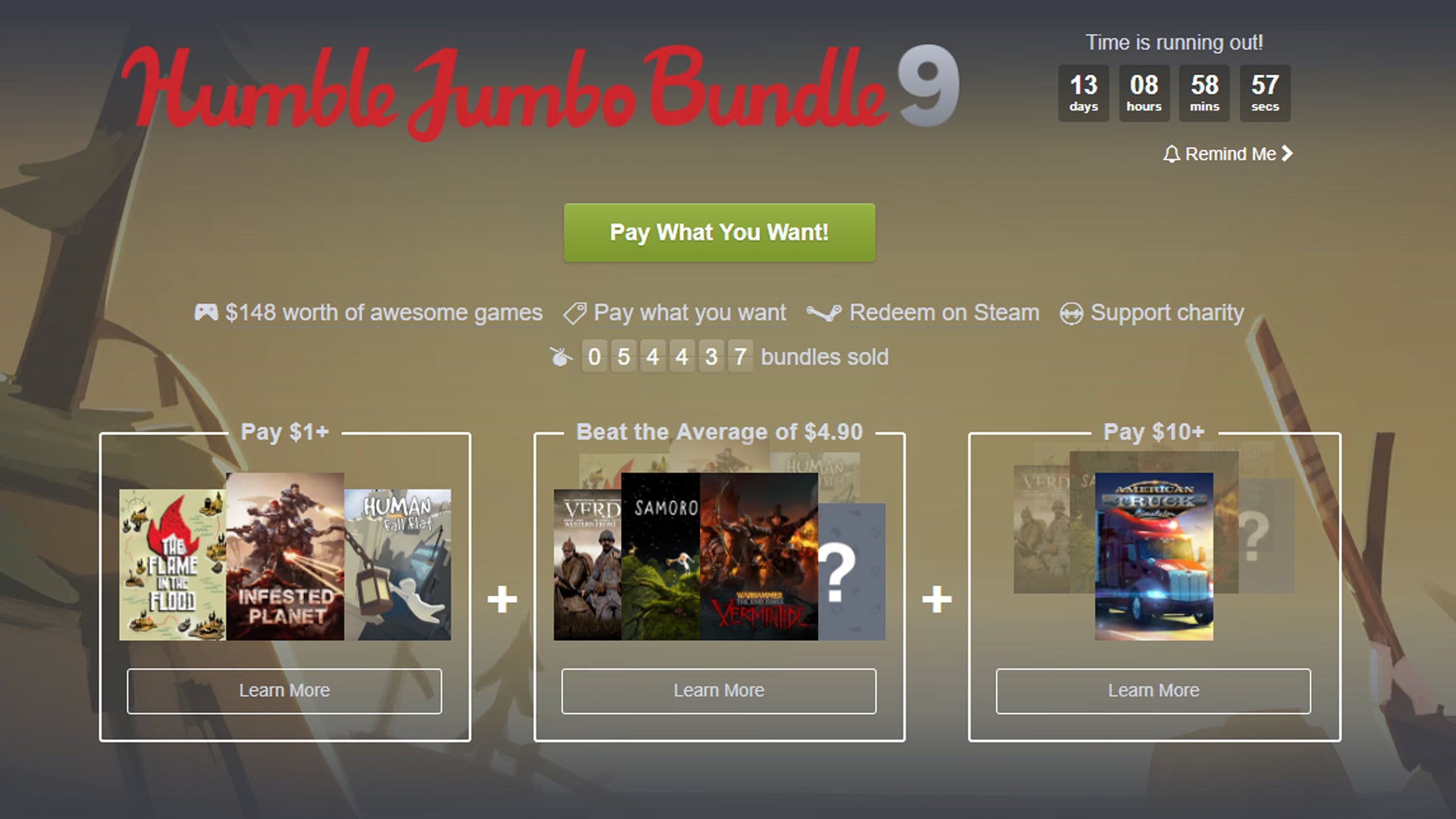 Image for It's your last chance to get the Humble Jumbo Bundle 9