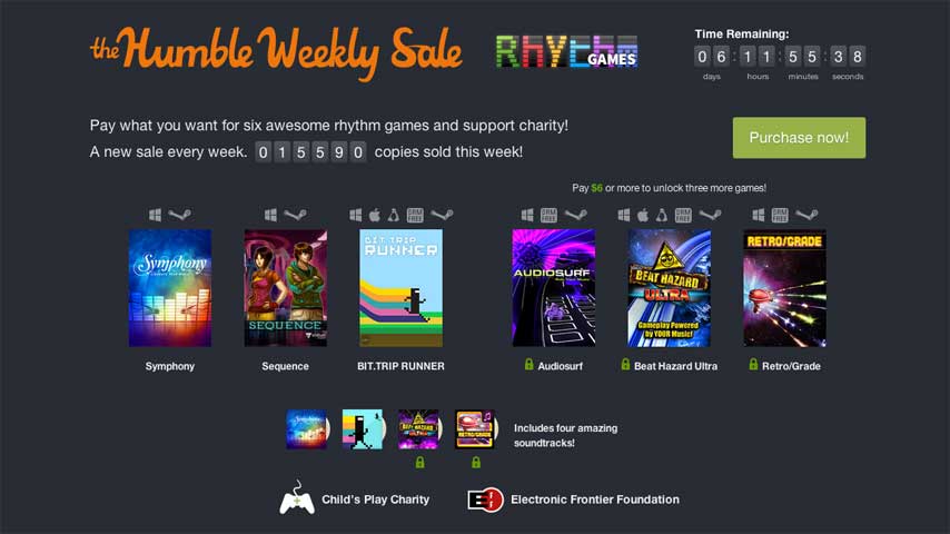 Image for Bit.Trip Runner headlines Humble Weekly Sale's rhythm game collectiom