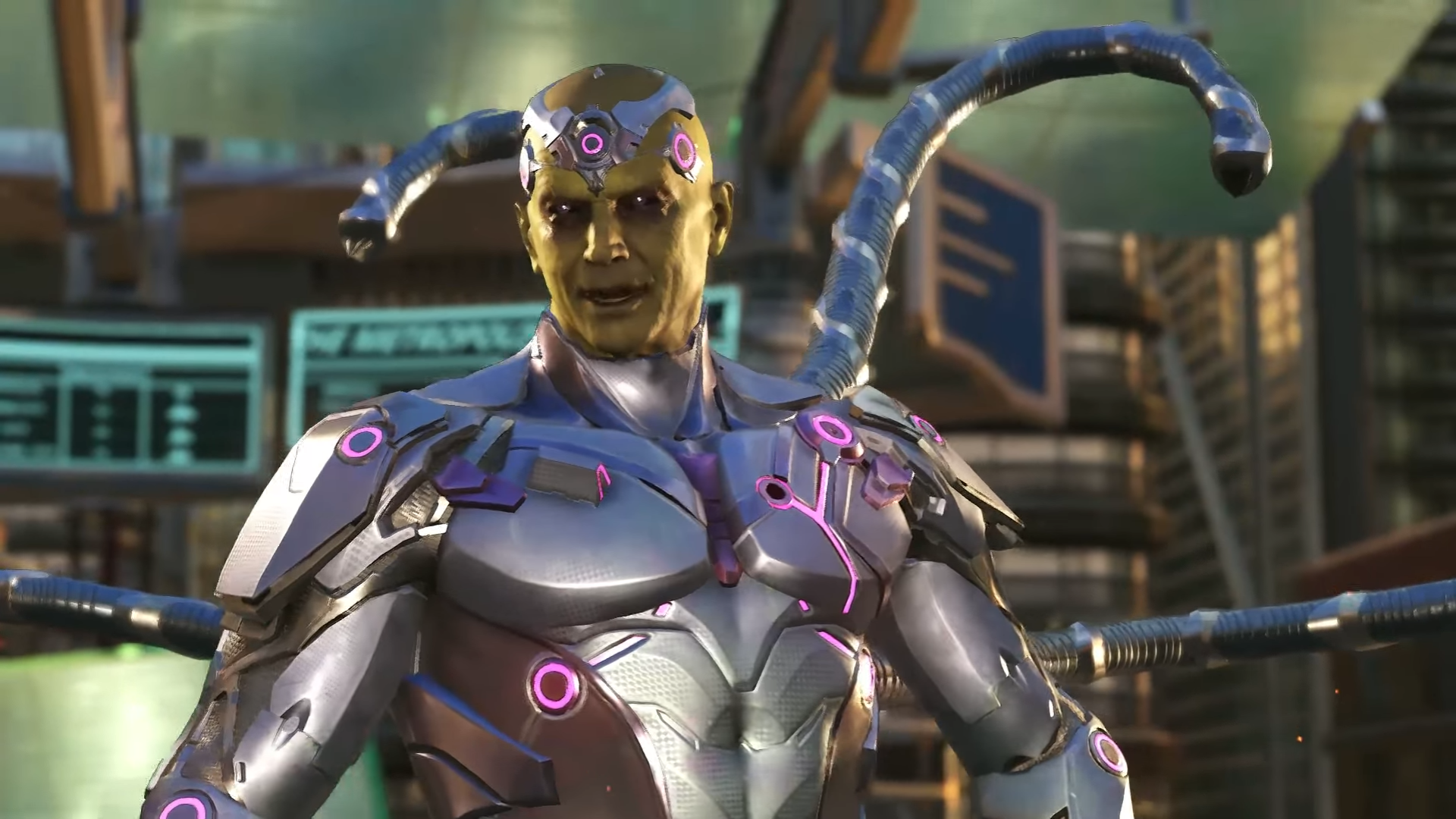 Image for Injustice 2 launch trailer is your last call to join the fight against Brainiac