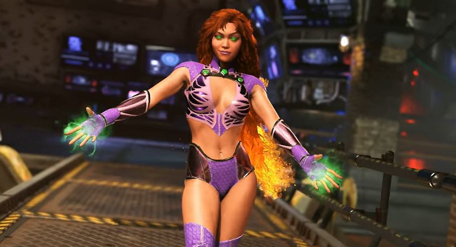 Image for Injustice 2 trailer shows off Starfire using her rather awesome supernova super on Robin