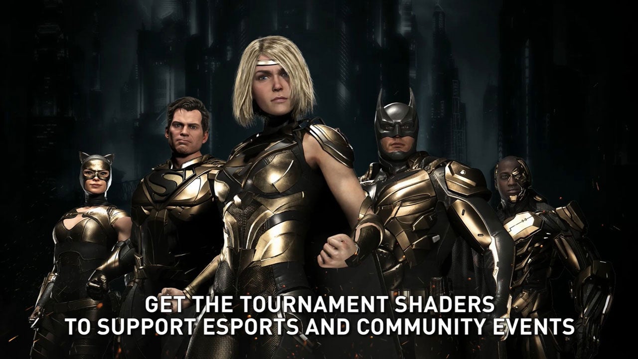 Image for Very shiny Injustice 2 tournament shader on sale now, proceeds earmarked for esports and community events