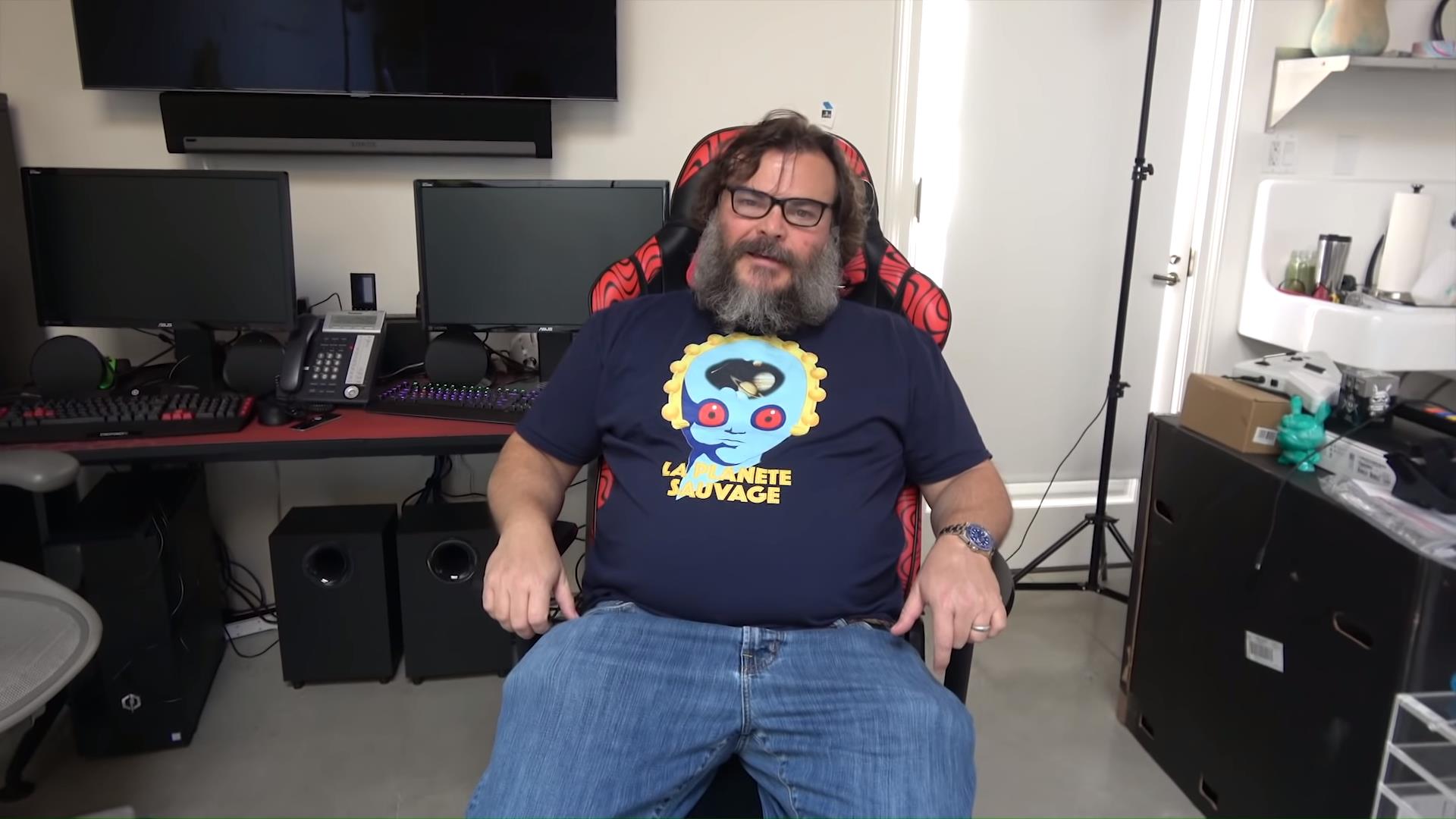 Image for Jack Black launches YouTube gaming channel, already has over 2 million subscribers