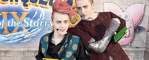 Image for Video - Jedward dress up as Dragon Quest IX characters