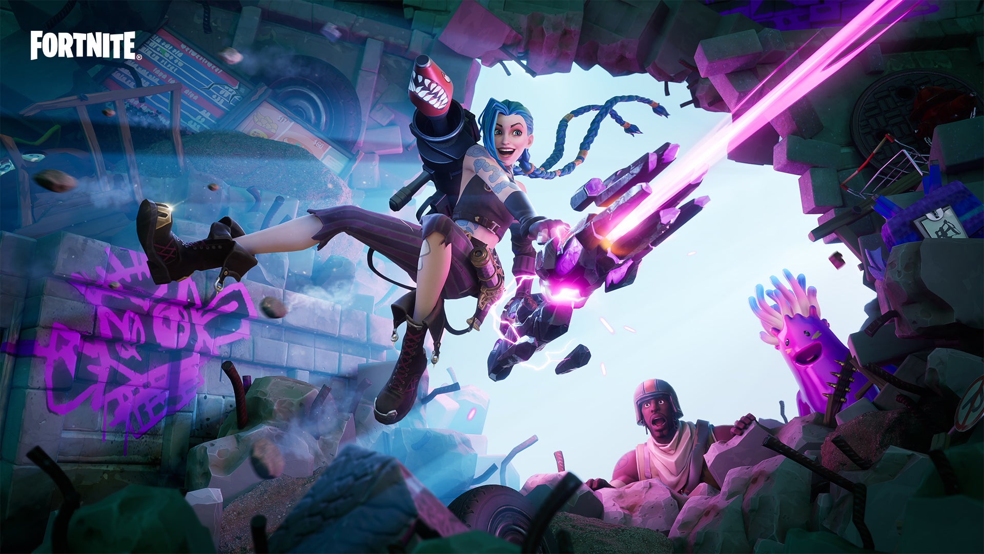 Image for League of Legend's Jinx is coming to Fortnite as part of Epic / Riot collaboration