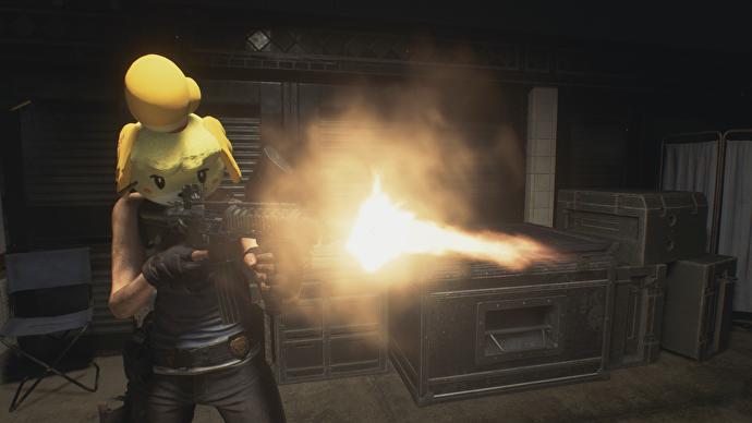 Image for Resident Evil 3 Remake gets a mod starring Animal Crossing's Isabelle, because of course it does