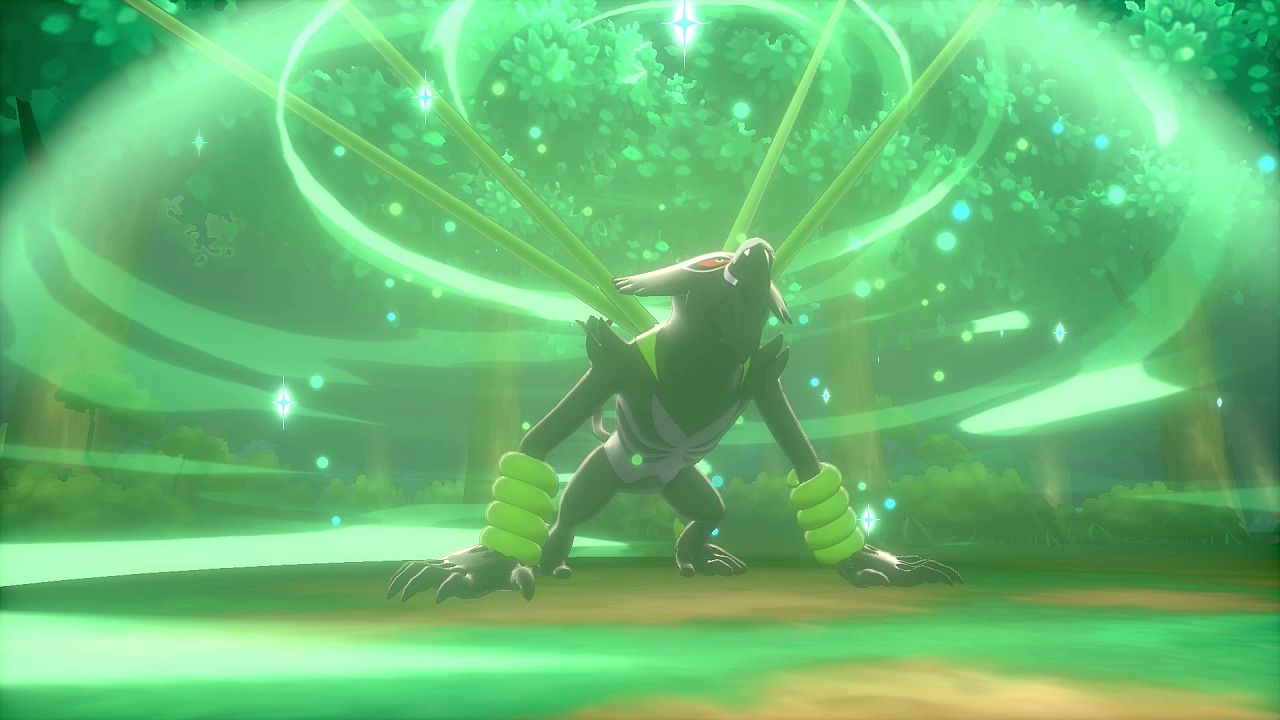 Pokemon Sword and Shield Mythical Zarude has a healing signature move - 65