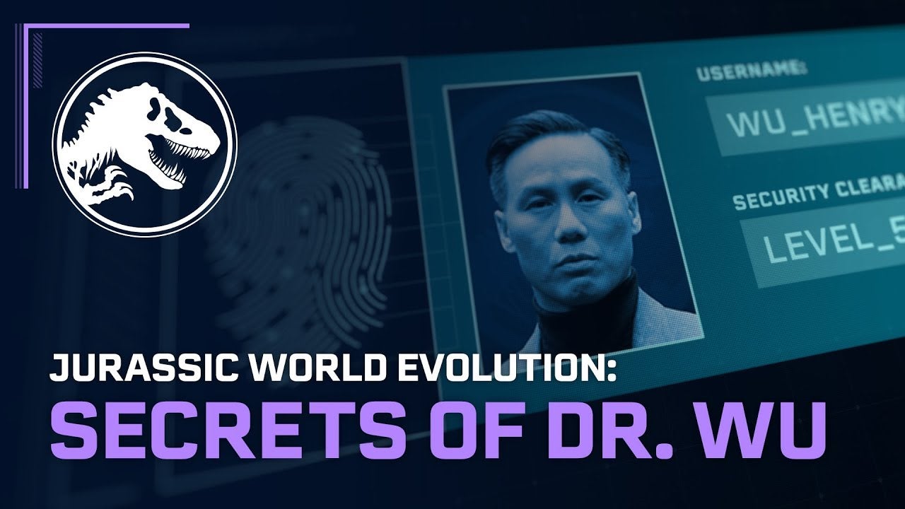Image for Jurassic World Evolution: Secrets of Dr. Wu DLC adds Wu's hybrids, new hidden facilities