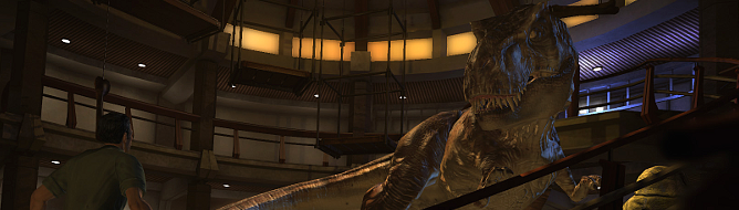 Image for Video - How Telltale's bringing dinosaurs to life in Jurassic Park 