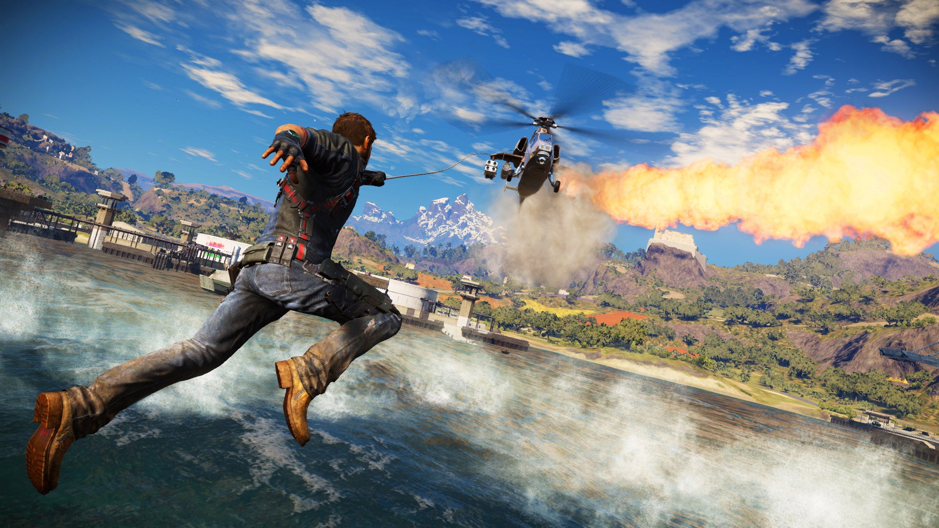 Image for Just Cause 3 Dark Souls Easter egg rekindles the fire