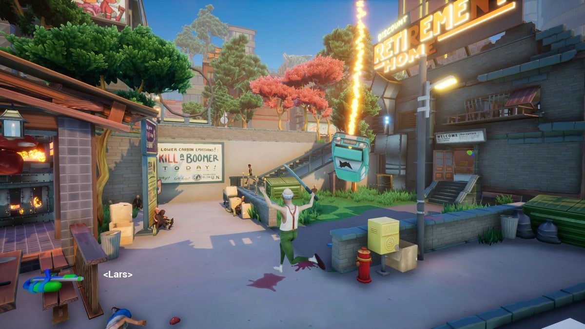Goat Simulator designer s new game lets you fling boomers at ceiling fans - 20