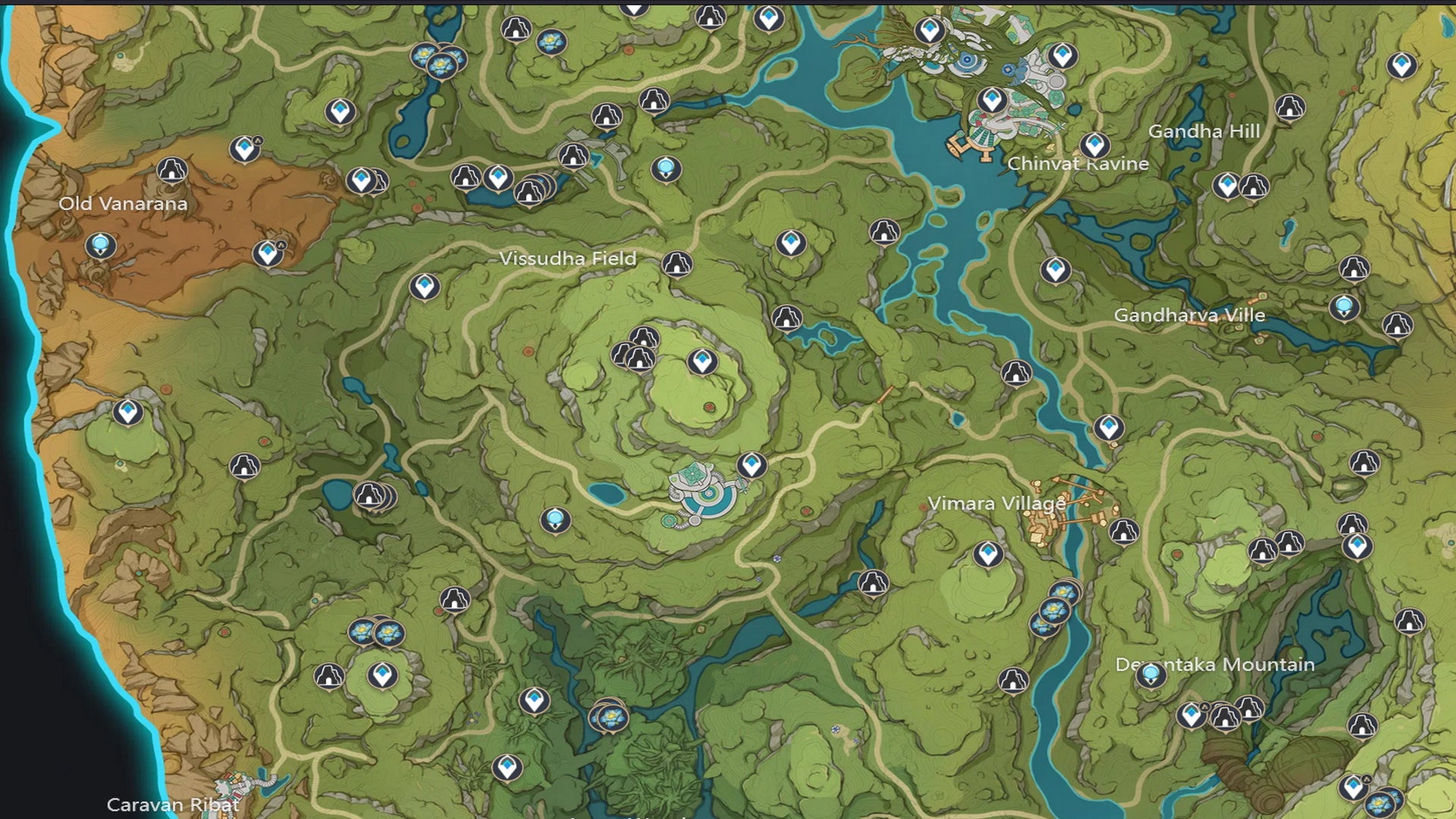 Genshin Impact Kalpalata Lotus locations and Kalpalata farming tips - 33