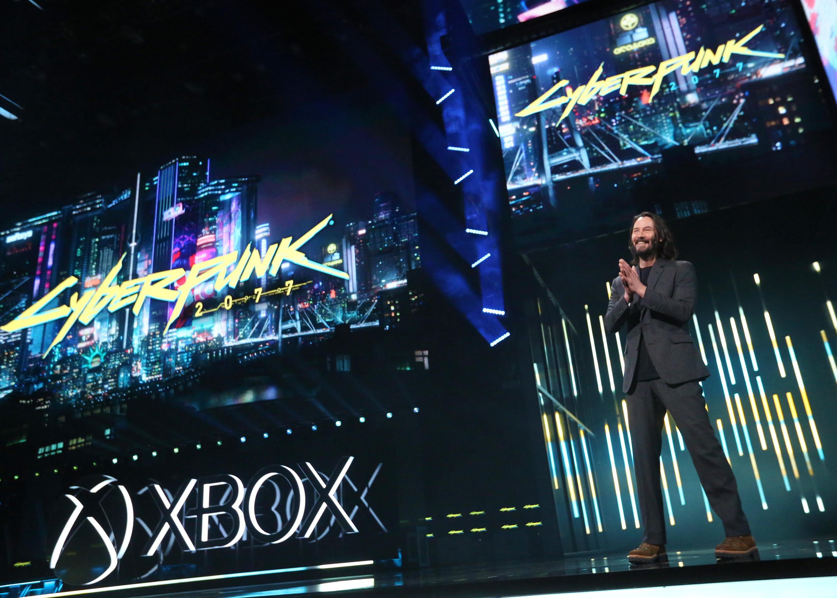 Image for Keanu Reeves didn't expect his wild on-stage reception at E3