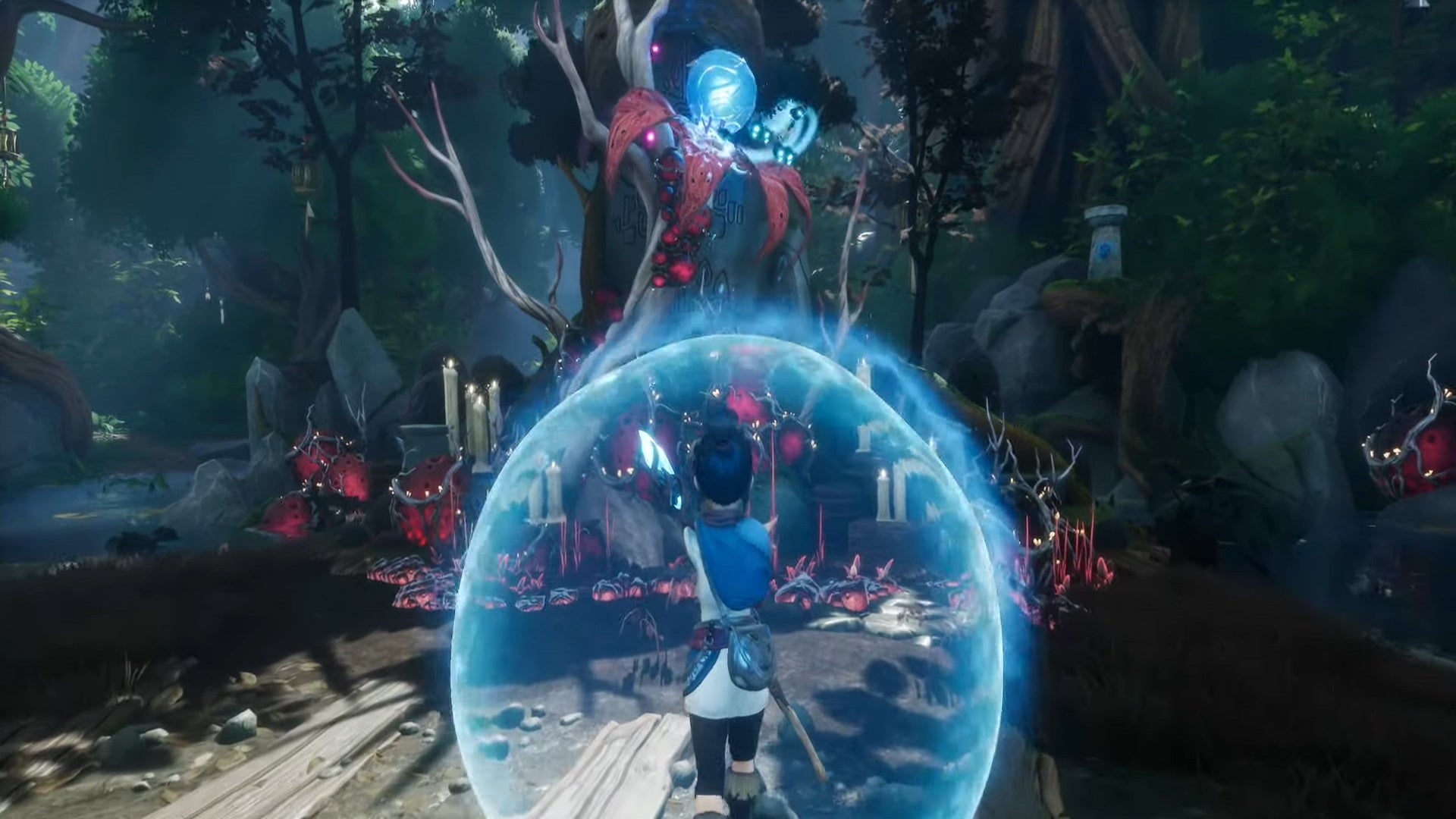 Image for Kena Bridge of Spirits Fishing Shrine puzzle and solution