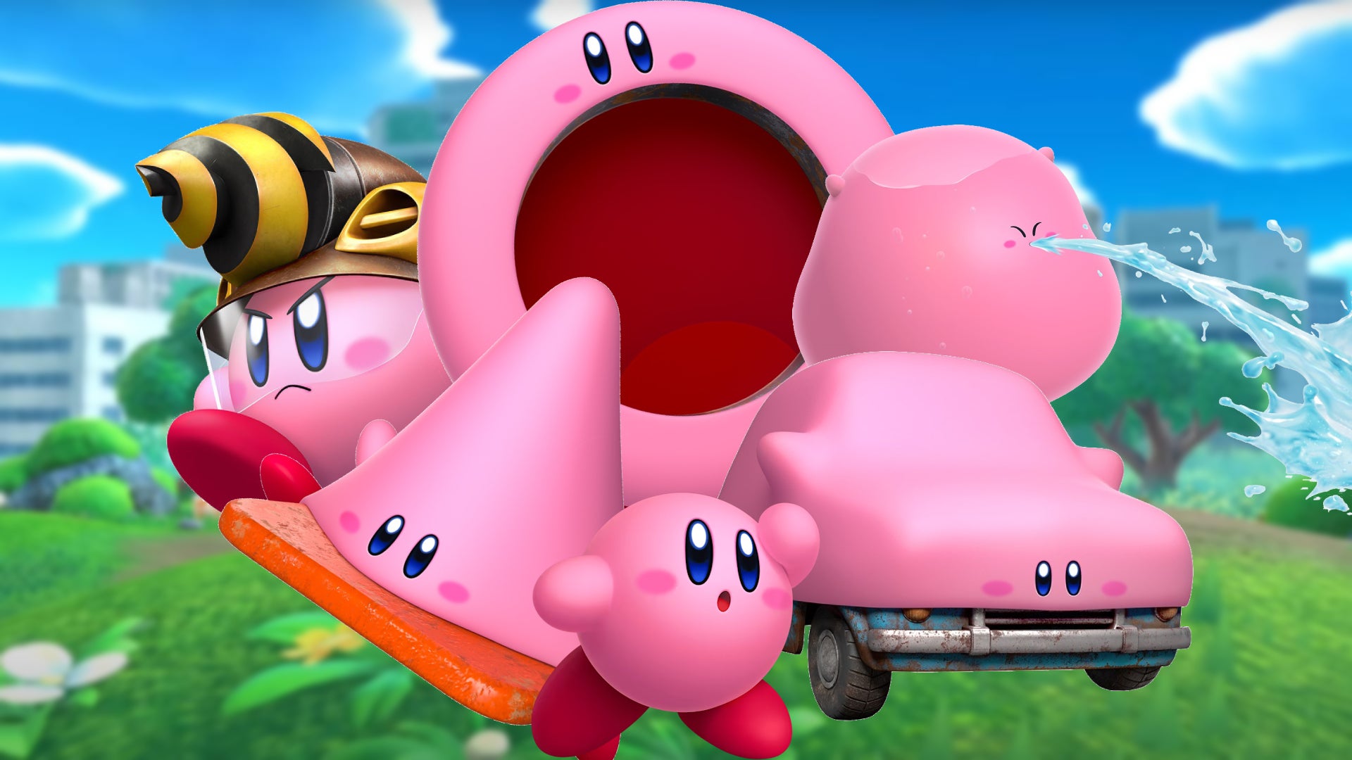 Image for Kirby and the Forgotten Land review – Almost a complete mouthful