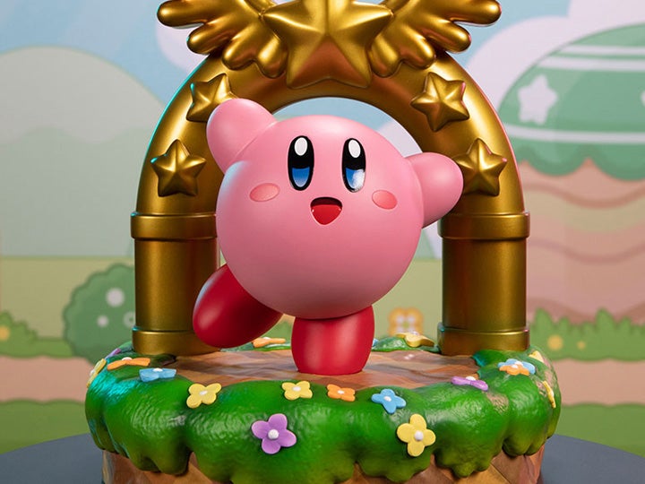 Image for This Kirby Goal Door statue is too cute to not pre-order