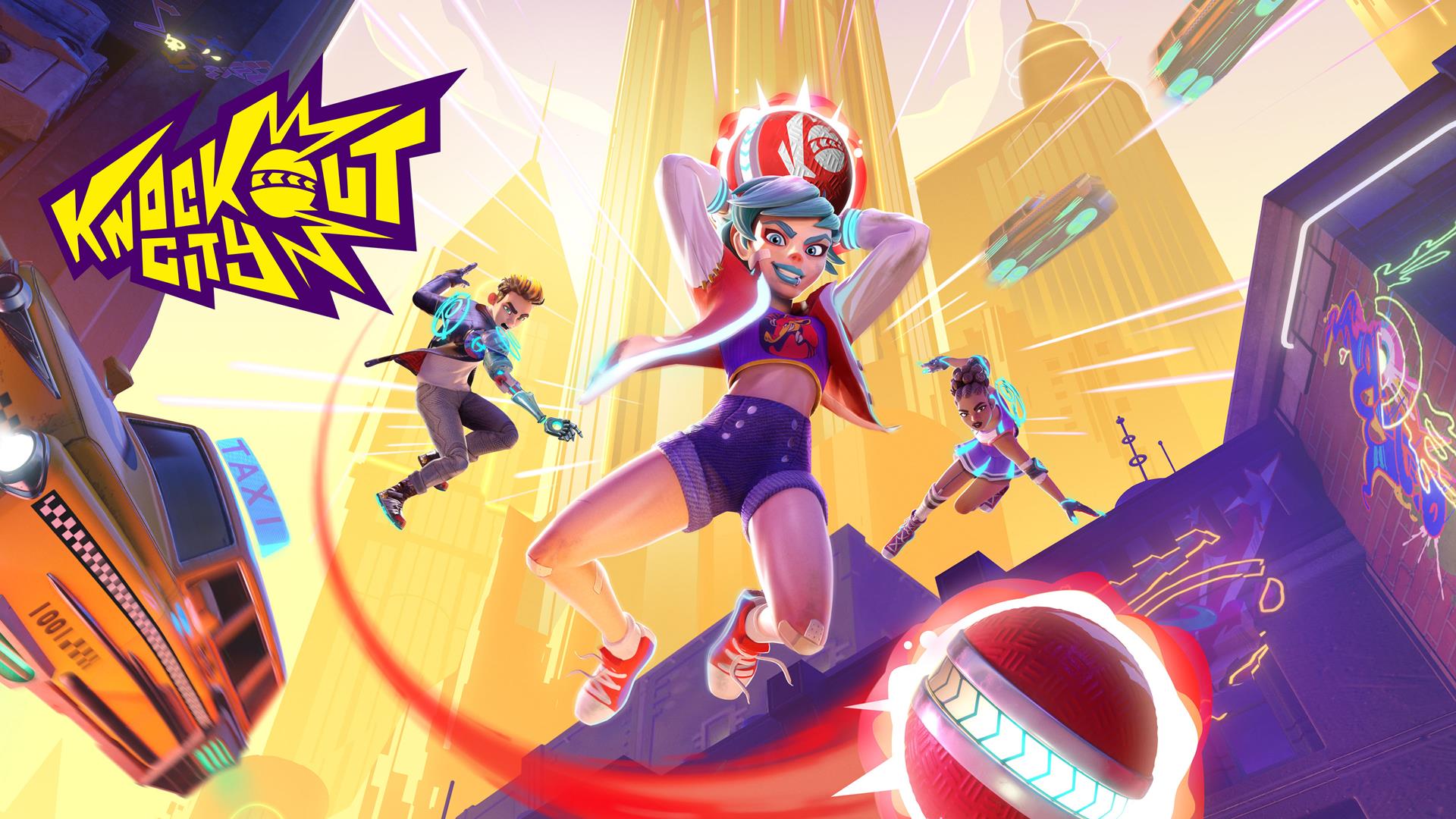 Image for Knockout City is a competitive dodgeball game from EA and Mario Kart Live creators