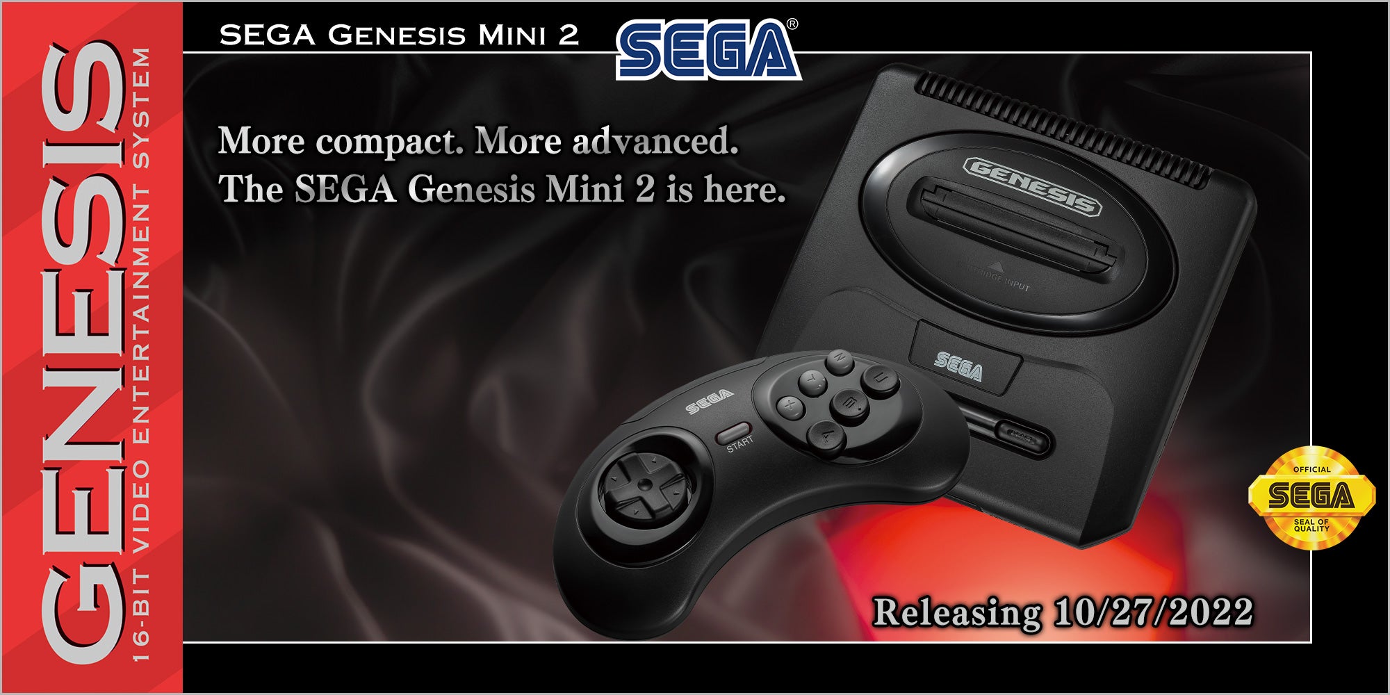 SEGA Genesis Mini 2 confirmed for North America, launches October 27 - Vimarsana News