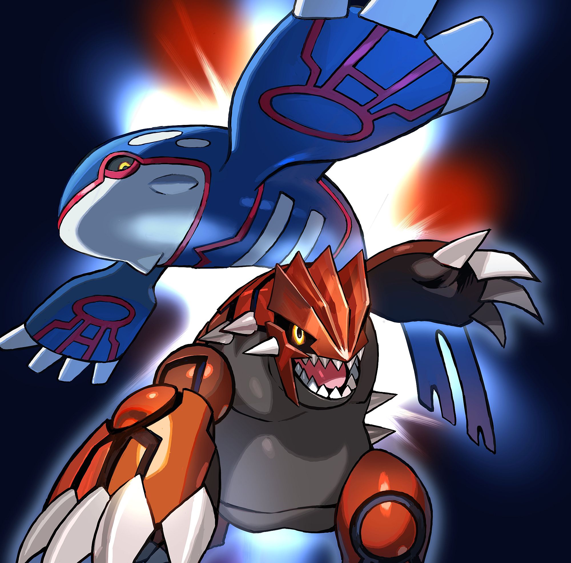 Image for Legendary Pokemon Kyogre and Groudon now available for Pokemon Sun and Moon