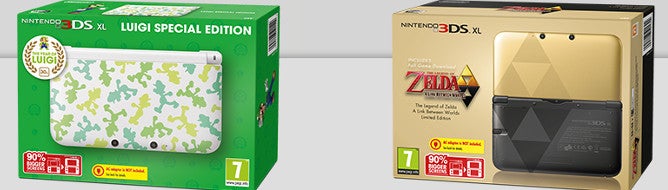 Image for Zelda: A Link Between Worlds & Luigi 3DS models coming to Europe, see them here