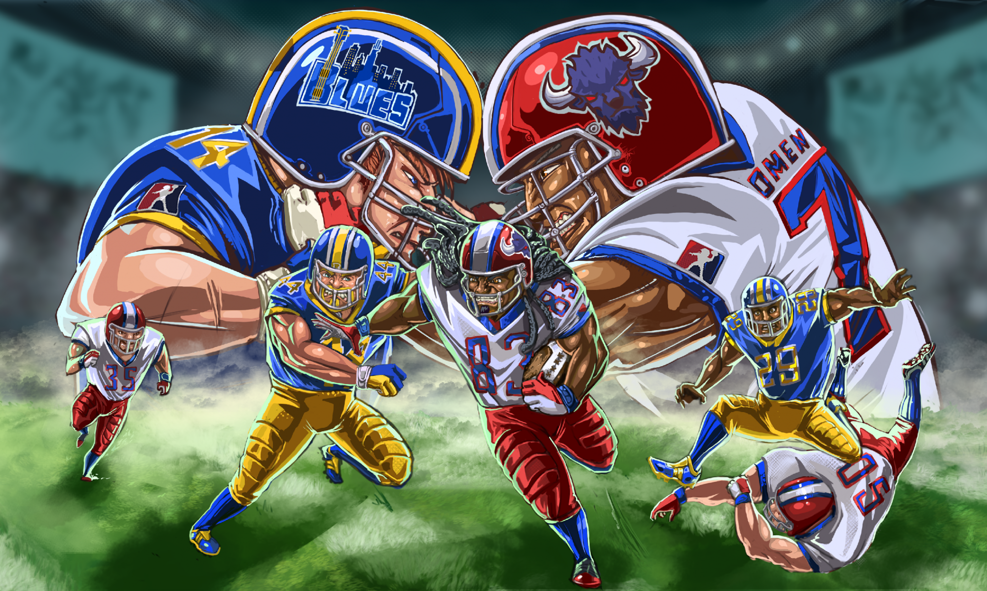 Image for Forget Madden, Legend Bowl is the American Football game you should play