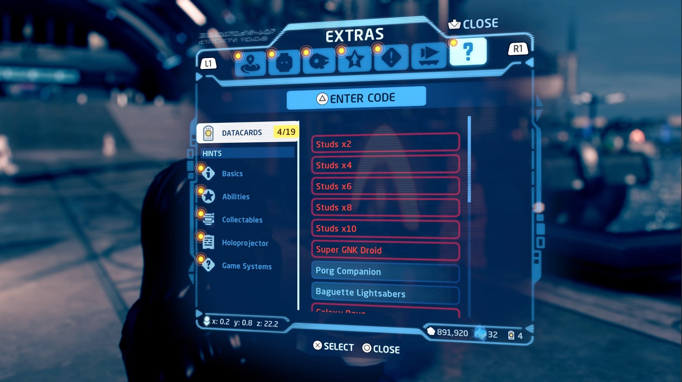 LEGO Star Wars Skywalker Saga Cheats  Where are all the Datacard Locations  - 86
