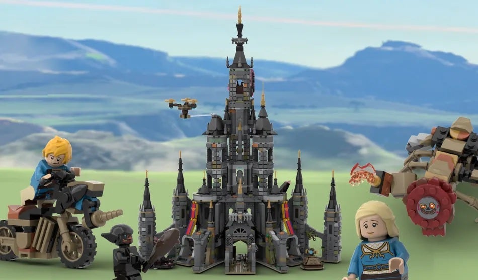 Image for Lego rejects yet another Zelda Hyrule Castle set in its latest product review