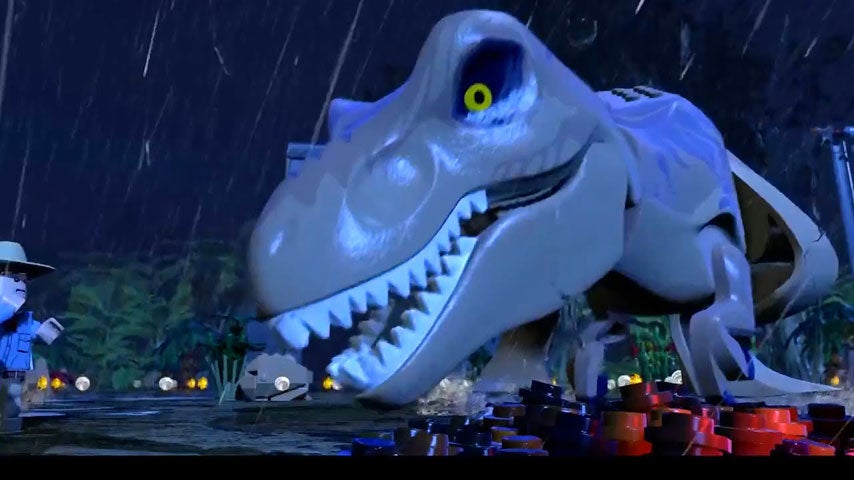 Image for LEGO Jurassic World Wii U trailer includes a herd of ankylosauri